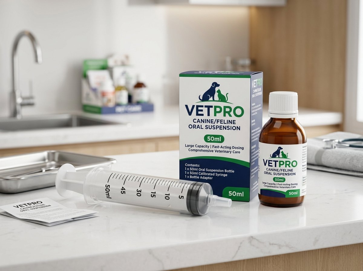 Veterinary 50ml Oral Dosing Syringe Packaging