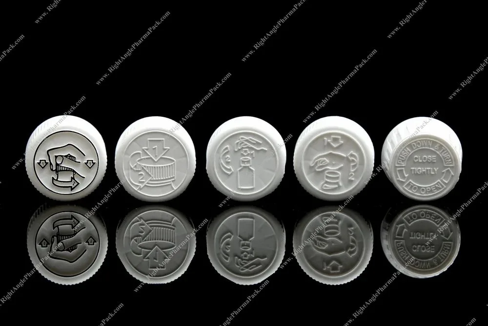 28mm Tamper  Evident Child Resistant Cap