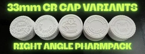 33mm Child Resistant Cap