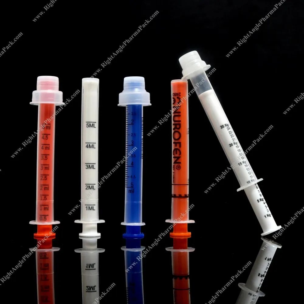 5ml Oral Dosing Syringe With Adaptor